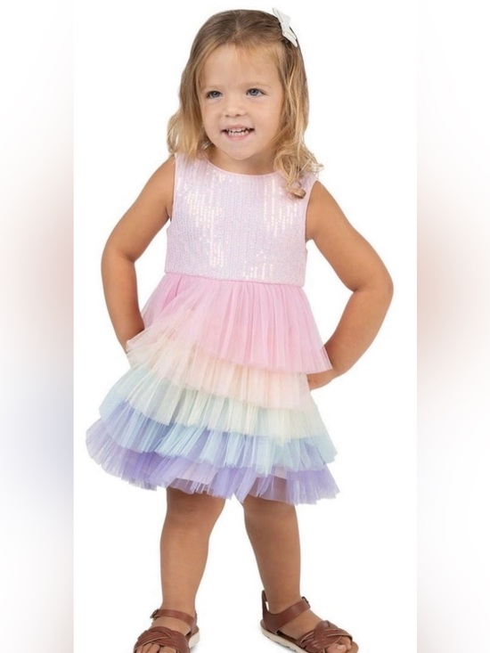 Rare Editions Other - Rare Editions Toddler Girls Sleeveless Summertime Special Occasions Tulle Dress